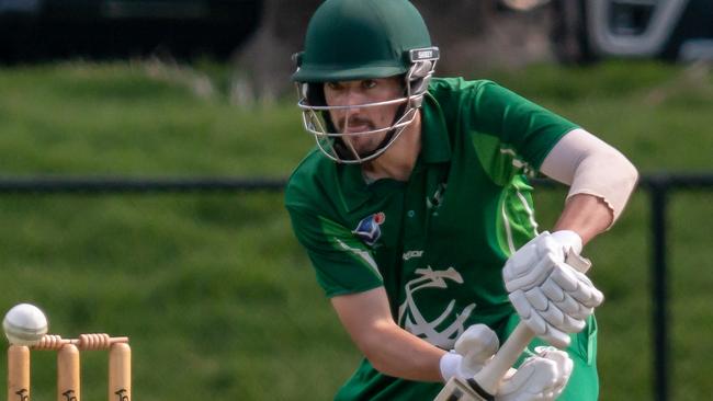 Steve Wright batting for Croydon.