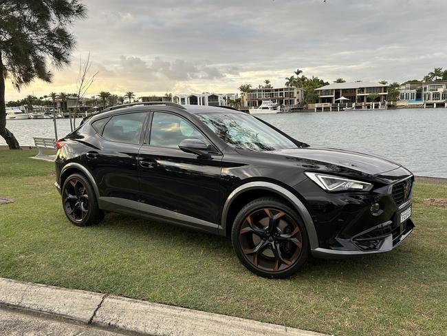 The Cupra Formentor VZe Tribe Edition PHEV.