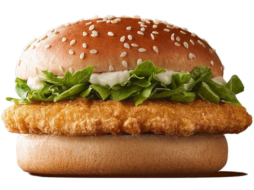 If you want a burger, the McChicken is the best. Picture: McDonald’s