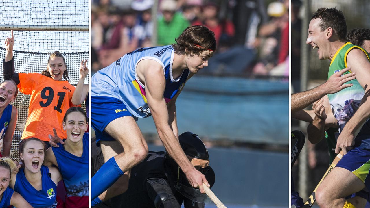Grand finals of the state hockey champs as the Hockey Queensland