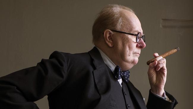 Gary Oldman as Winston Churchill.
