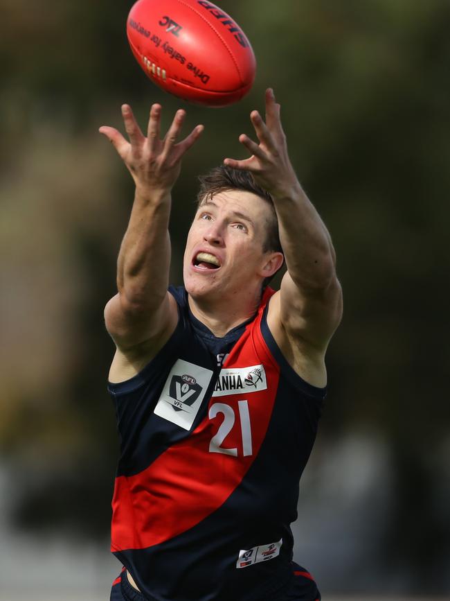 VFL: Ben Jepson in action for Coburg. Picture: Stuart Milligan