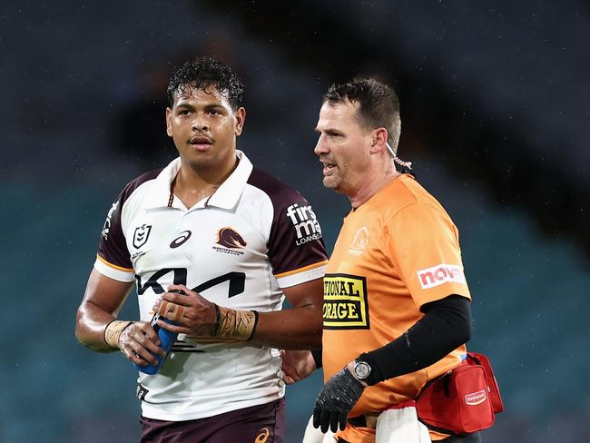 Selwyn Cobbo put in another ordinary performance for the Broncos on the back of his Origin heroics. Picture: Getty Images