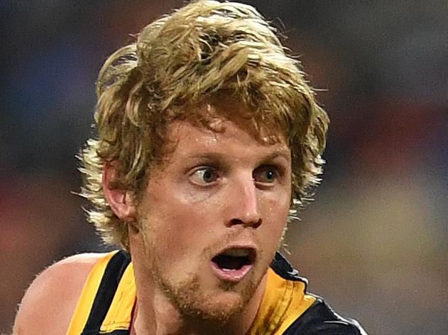 Rory Sloane of the Crows is seen in action during the Round 11 AFL match between the Geelong Cats and the Adelaide Crows at Simonds Stadium in Geelong, Friday, June 2, 2017. (AAP Image/Julian Smith) NO ARCHIVING, EDITORIAL USE ONLY