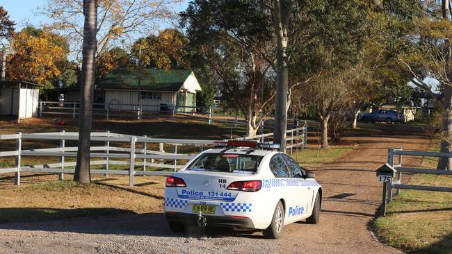 The fatal accident took place on a property in Pitt Town. PICTURE: John Grainger