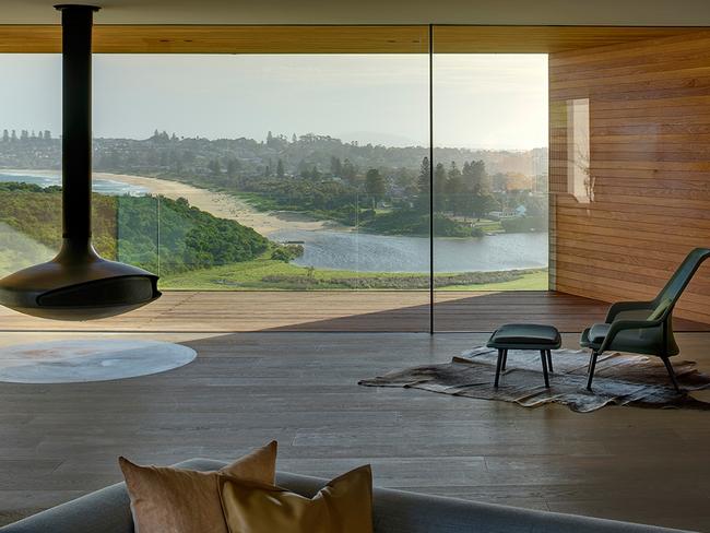 Architect Andy Carson's spectacular Headland House interior.