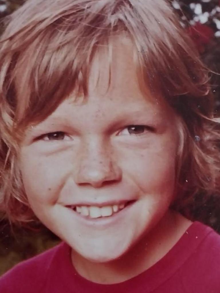 Julian Assange as a nine-year-old. Picture: Christine Assange.