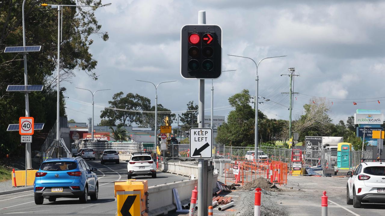 Traders are struggling to keep trading with all the changes at Nobby's shops but will be thankful of a stay of execution for 38 carpark bays. Picture Glenn Hampson