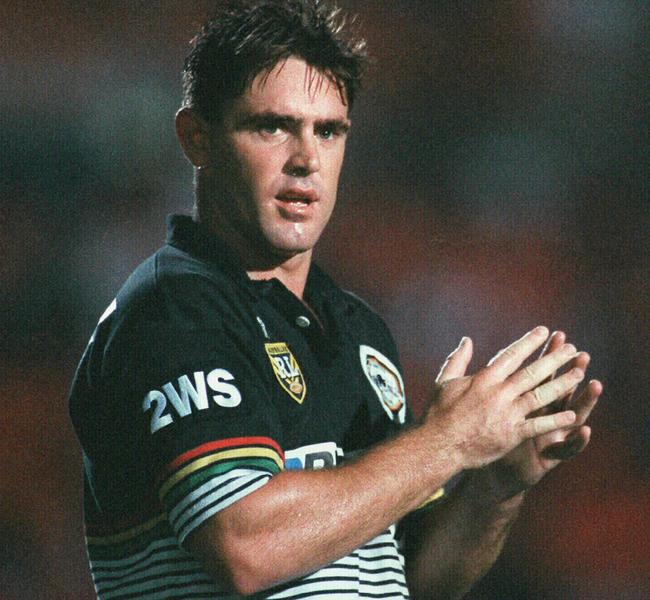 Brad Fittler at the Panthers before switching to the Roosters.