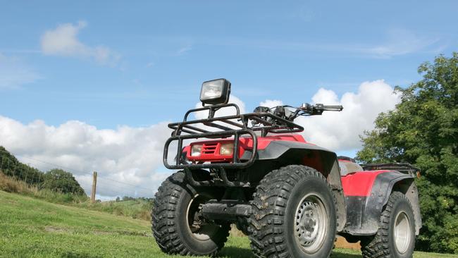 A man has been fined after taking his quad bike on the rail trail. (Picture: File)​