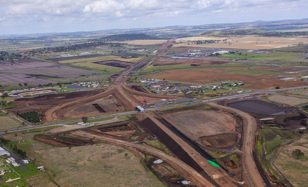 Nexus has shared photos of the Toowoomba Second Range Crossing on its Facebook page. Picture: Above Photography PTY LTD