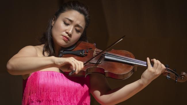 Adelaide Festival performer, violinist Hanna Lee. Pics: Supplied.