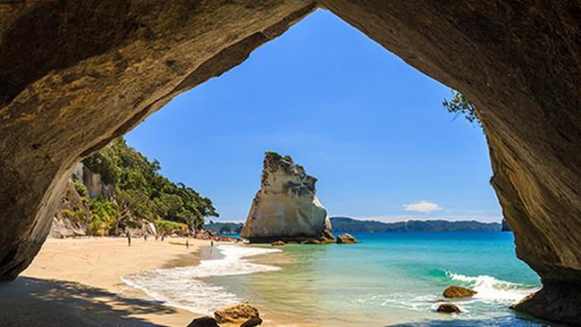 Cathedral Cove in NZ's Coromandel Peninsula.