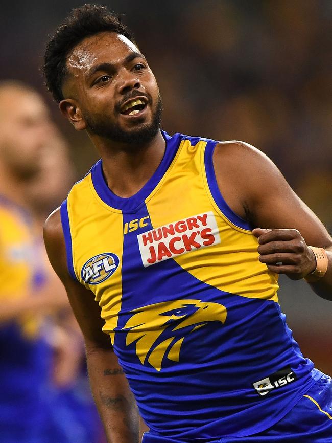 Rioli returned to football after a two-year ban from ASADA.