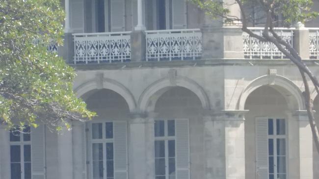 The couple will spend the day resting in Admiralty House. Picture: John Grainger