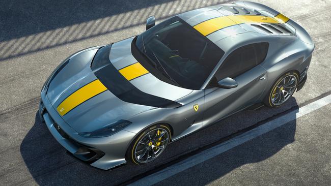 2021 Ferrari 812 Superfast special version.