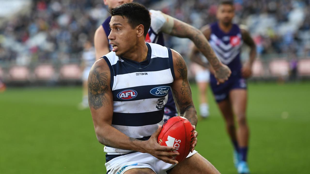 Geelong’s Tim Kelly wants to be traded to West Coast.