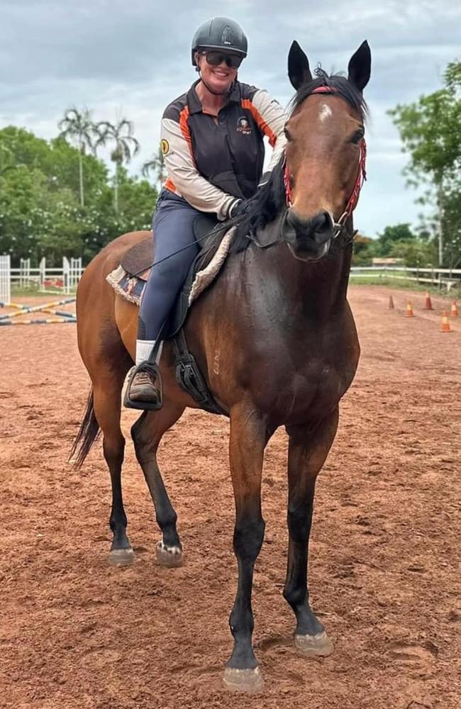 Coach Nicole Mutimer of NT Institute of Equine Sport has been nominated for the 2024 NT News Sports Coach of the Year. Picture: Supplied.