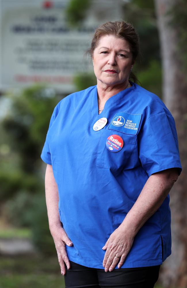 Central Coast Nurse Michelle Cashman is seeing nurses leaving the profession because conditions and understaffing in hospitals making the job untenable. Picture: David Swift