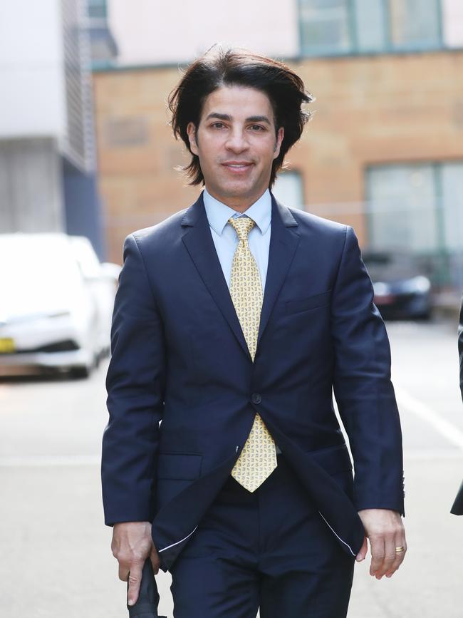 Fadi Ibrahim leaves court during the hearing. Picture: John Grainger