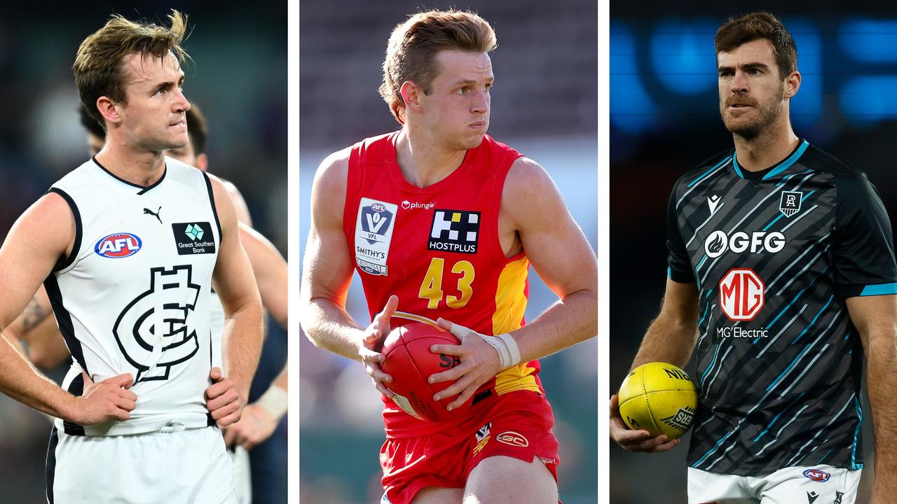 Lochie O'Brien, Brodie McLaughlin and Scott Lycett lead the contenders to be considered as a Delisted Free Agent signing over the coming weeks