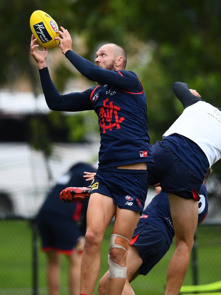 Max Gawn has overcome a knee injury to be a certain starter for Round 1.