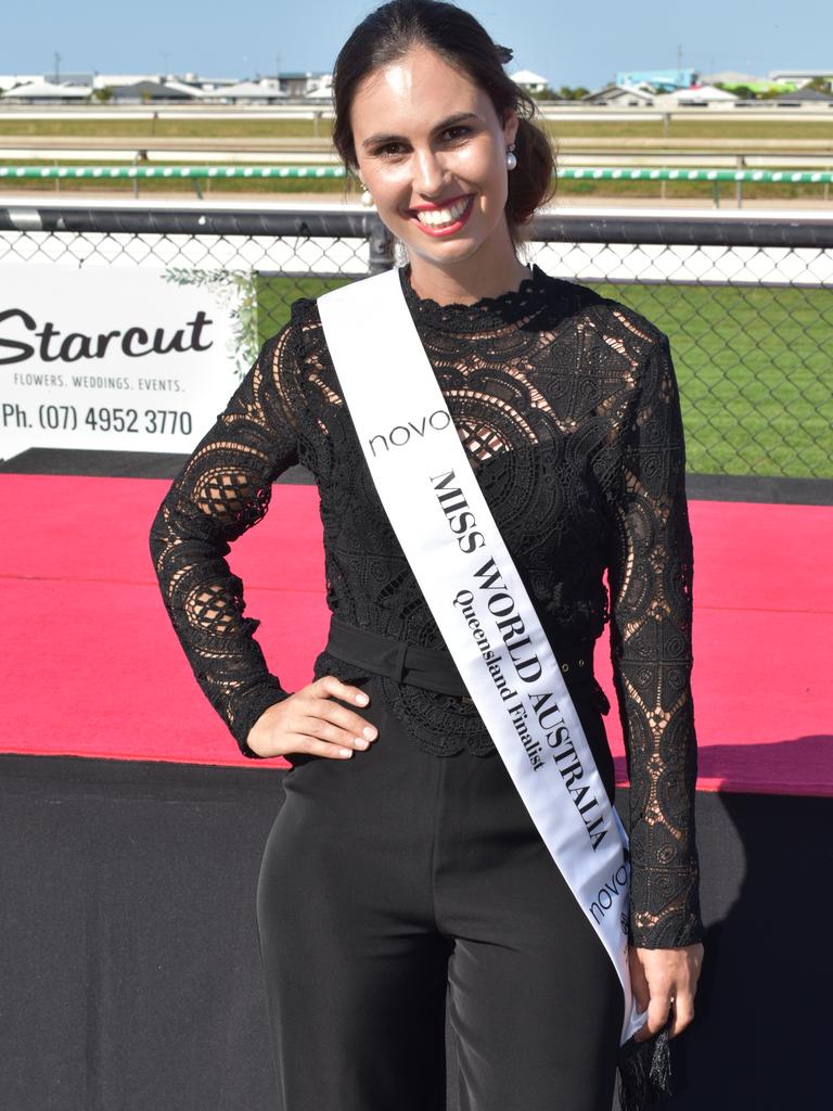 Miss World Australia Queensland finalist Paris Bedford was one of the judges at the Mackay Cup 2021 Fashions on the Field