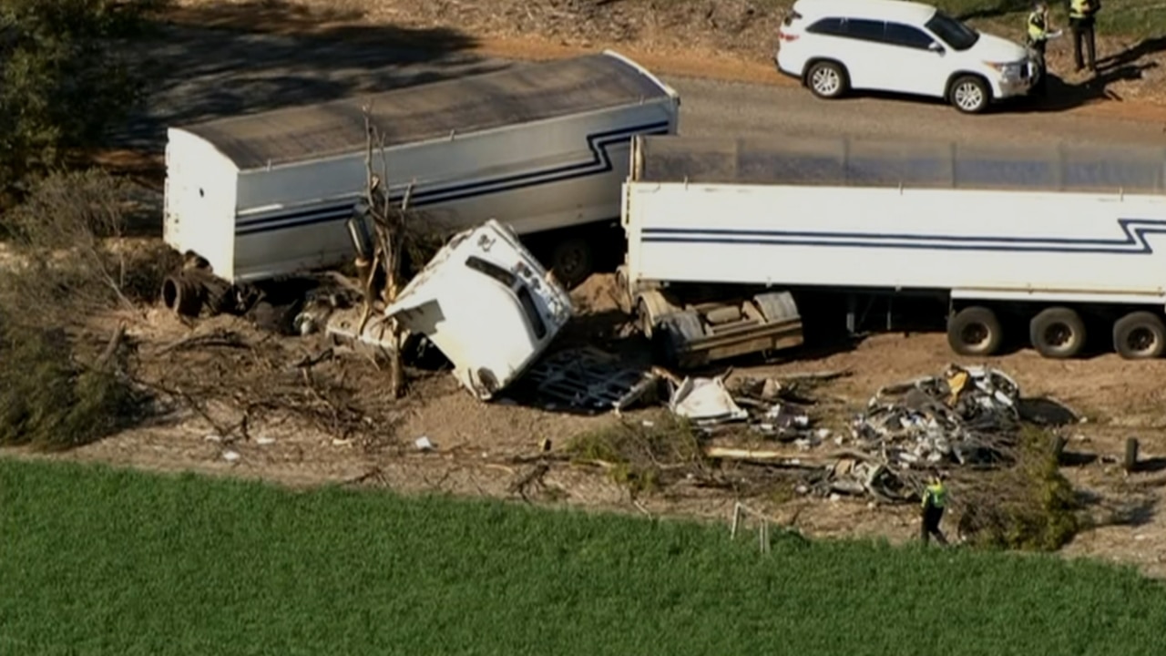 Mother And Son Killed After Semi-trailer Ploughs Into Car | News.com.au ...