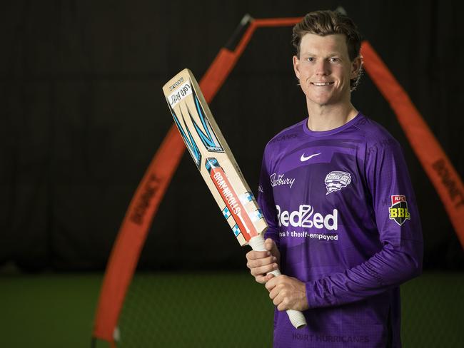 Mitch Owen has played seven games with the Hobart Hurricanes. Picture: Chris Kidd