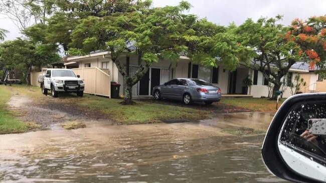 Flooding on Kennedy Drive in Tweed Heads. Photo: Shelley Mcgrath