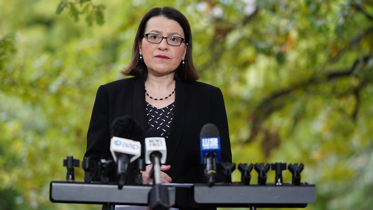 Victorian Health Minister Jenny Mikakos on Wednesday, March 25. Picture: Stefan Postles/AAP