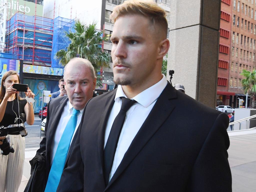 Jack de Belin is trying to get back to playing for the Dragons.