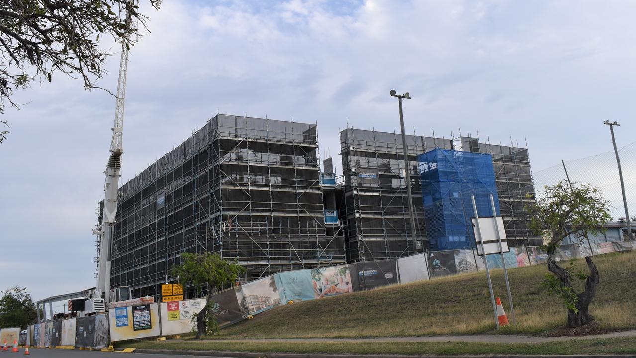 Construction at Benevolent Living for the $47m redevelopment.