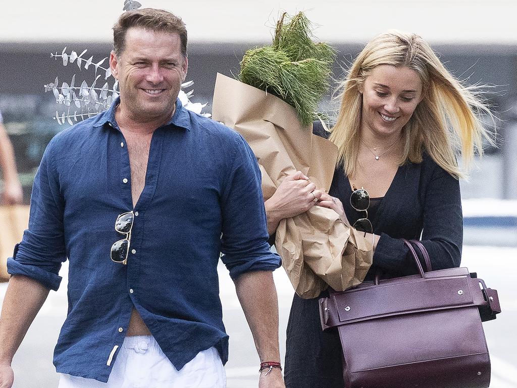 Karl Stefanovic and Jasmine Yarbrough got married in a reportedly six-figure wedding ceremony in Mexico in December. Picture: Matrix