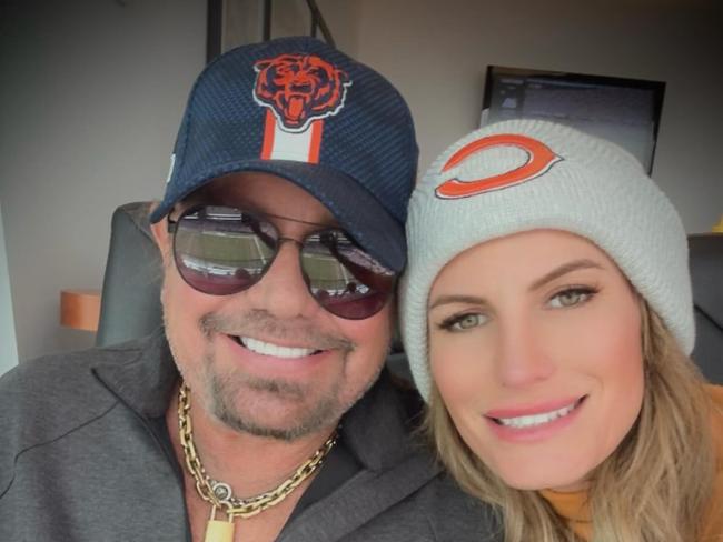 Rain Andreani, The girlfriend of Vince Neil  was on board the plane when it crashed on the tarmac in Arizona yesterday. Supplied