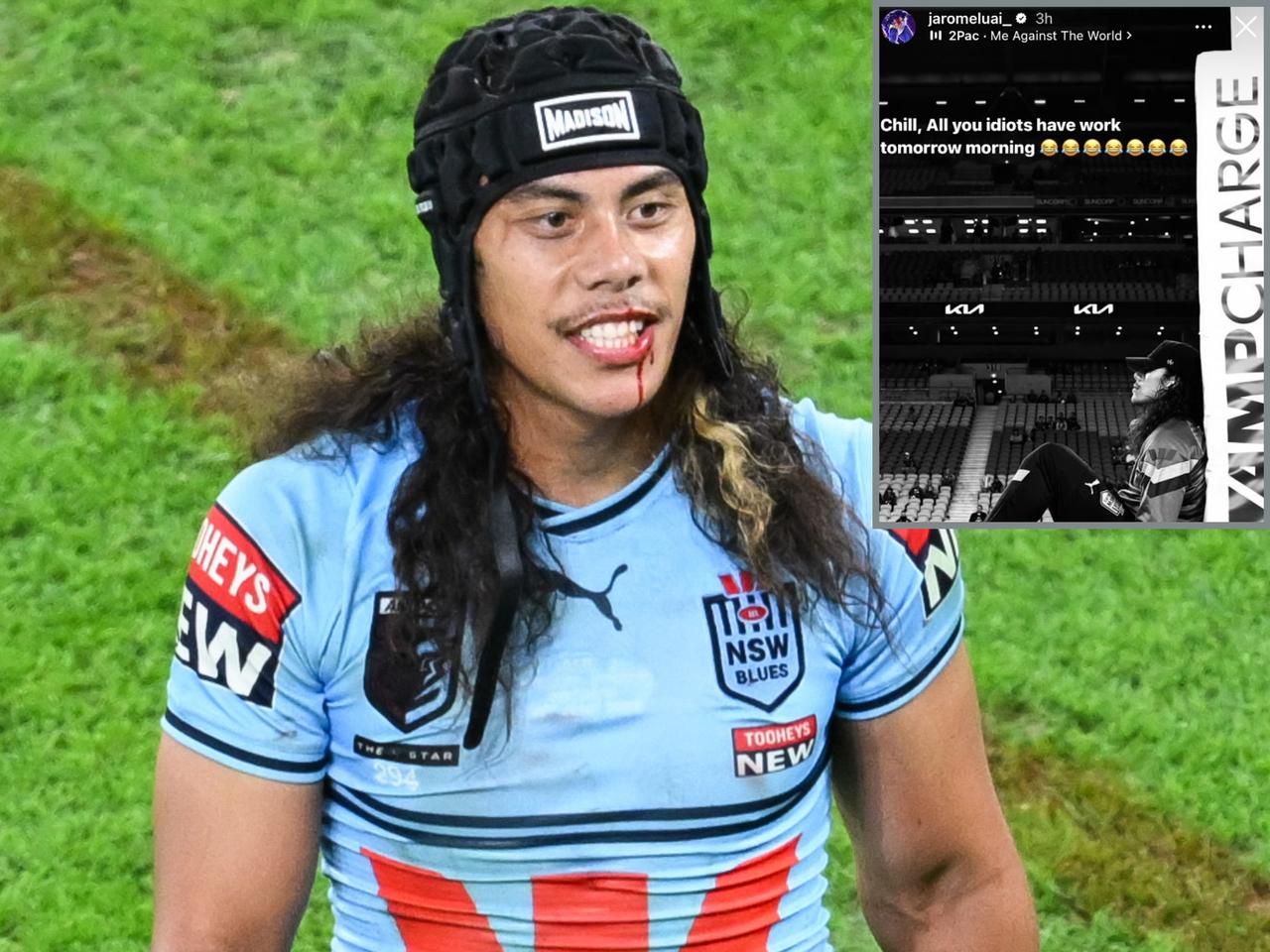 Jarome Luai death threats: State of Origin Instagram post