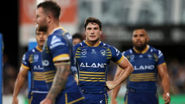 It’s been a rollercoaster month for Parramatta with two wins and two losses in their last four games. Picture: Getty Images.