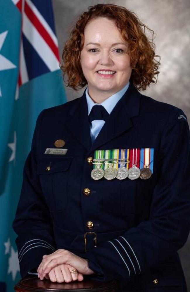 Wing Commander Fiona Pearce.