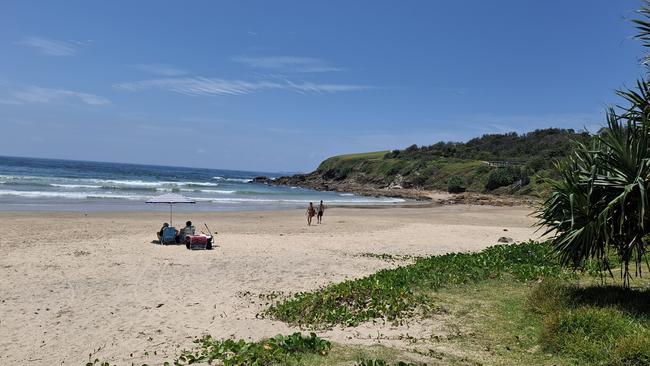 Jacob was last seen at the semi-remote Emerald Beach on the state’s Mid-North Coast. Picture: Toni Moon