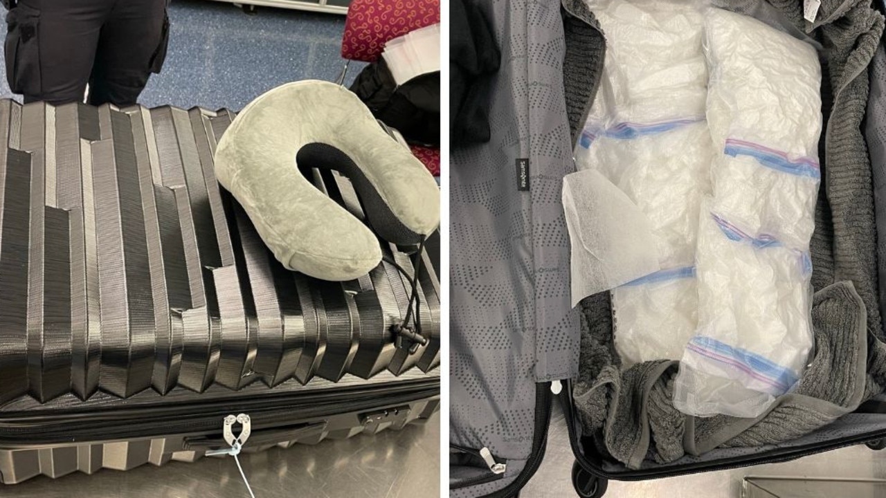 Shock find in suitcase at major Aussie airport