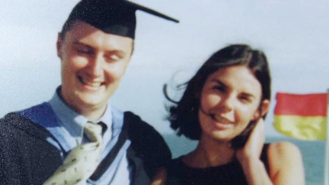 English tourist murder victim Peter Falconio with his girlfriend Joanne Lees.