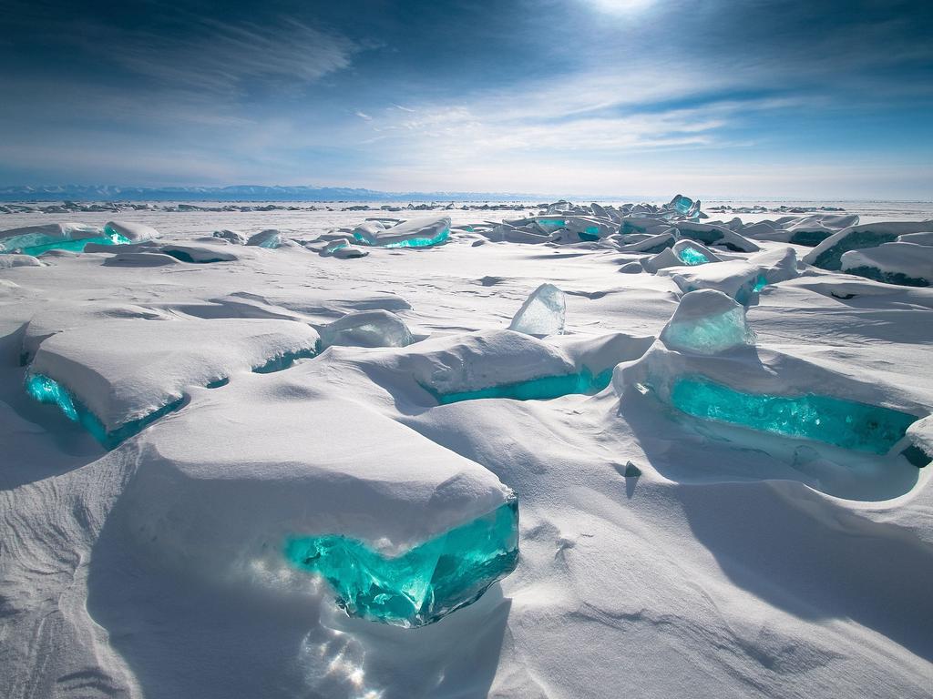 Lake Baikal in the Russian region of Siberia. Picture: Alexey Trofimov/Royal Meteorological Society/Media Drum/Australscope