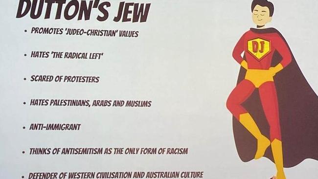 Footage from a QUT event showed Sarah Schwartz speaking about “Dutton’s Jew”, accusing the Opposition Leader Peter Dutton of politicising the Jewish community.