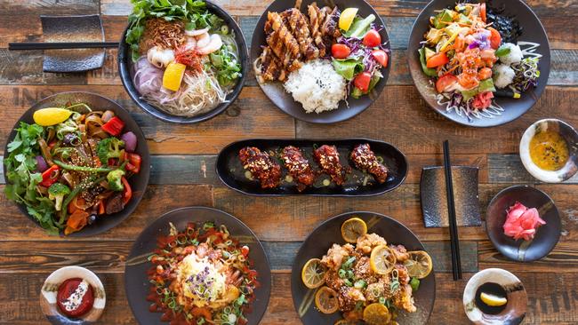 A selection of Japanese dishes. While some restaurants will offer a broad menu, others concentrate on perfecting one specific type of cooking.