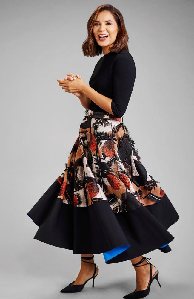 SBS World News presenter Janice Peterson says this Roksanda skirt gives her ‘joie de vivre’.