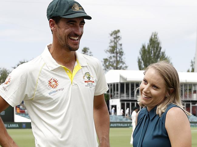 Cricket’s power couple Mitchell Starc and Alyssa Healy will be sleeping rough for a good cause.