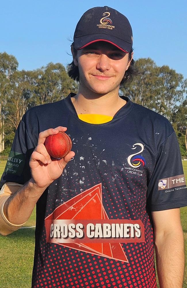 Maroochydore cricketer Sye Luckie.