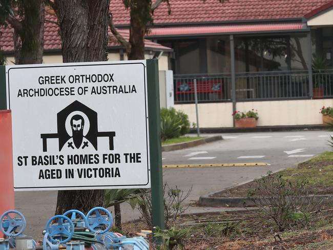 MELBOURNE, AUSTRALIA - NewsWire Photos AUGUST 7, 2020: St Basil's nursing home in Fawkner Picture: NCA NewsWire / David Crosling