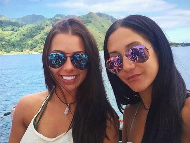 Melina Roberge (left) and Isabelle Lagace recorded their drug cruise on Instagram before importing 95kg of cocaine.