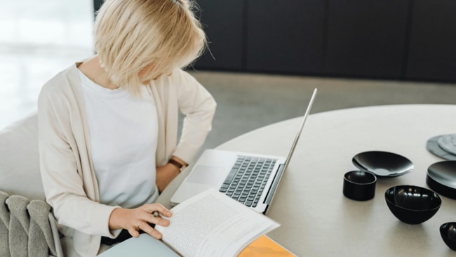 Posture is a whole-body thing. Sometimes what’s going on at your pelvis, core, or even the way you breathe can influence how you hold yourself. Image: Pexels